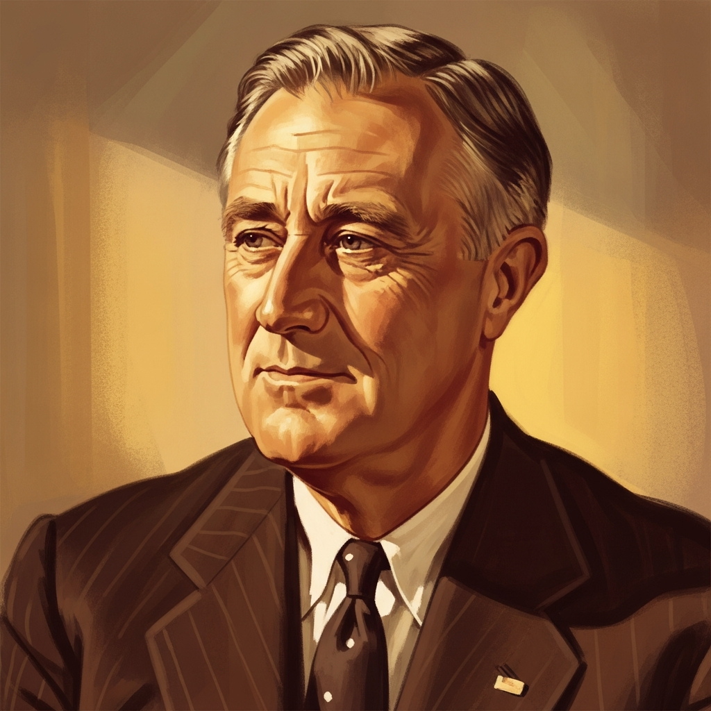 Franklin D. Roosevelt, 32nd President of the United States